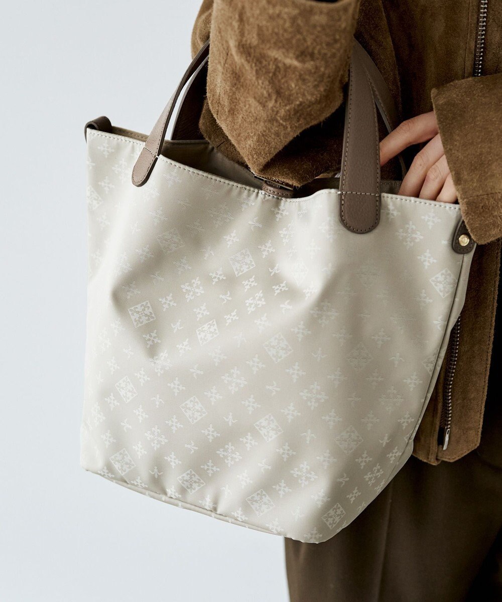 russet ナイロンジャガード2WAYミニトートバッグ(SF-260) 