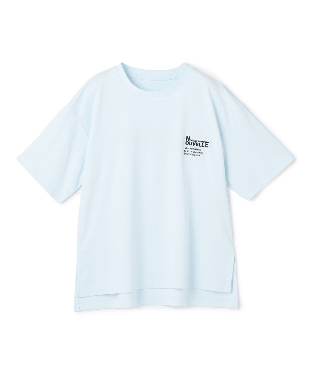 UNFILO 【VERY掲載】BEAUTY FORM-T cotton ロゴ ハーフスリーブ Tシャツ 