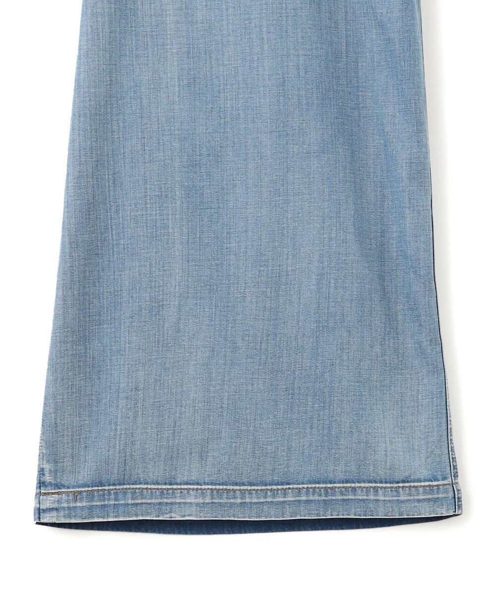 J.PRESS YORK STREET 【WOMEN】ダンガリーワイド デニムパンツ 