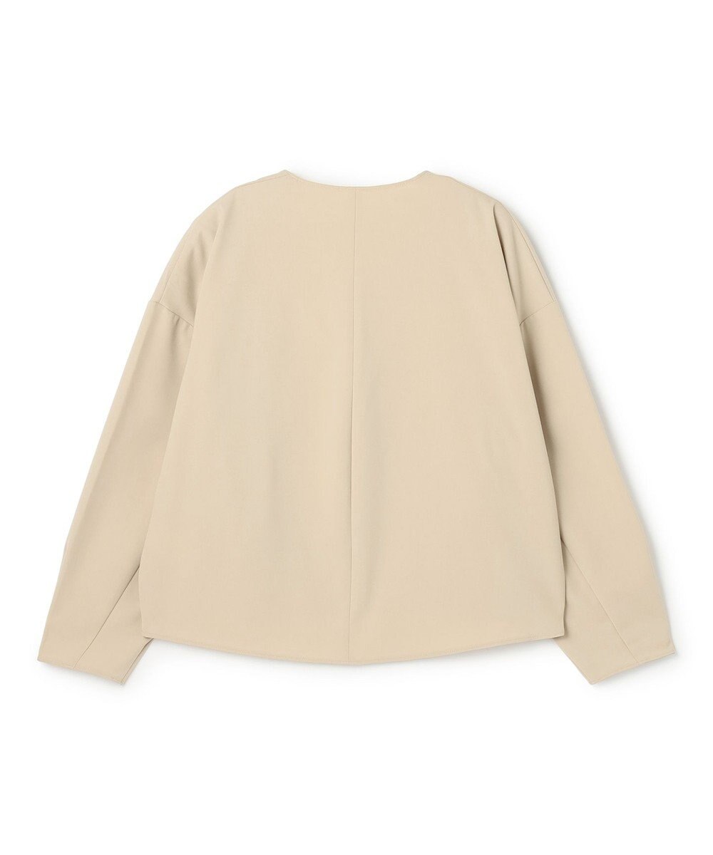 UNFILO マイビューティ キーネックブラウス 