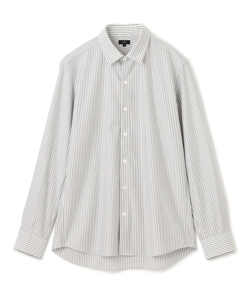 JOSEPH HOMME コンフォートクリアストライプ　レギュラーカラーシャツ 