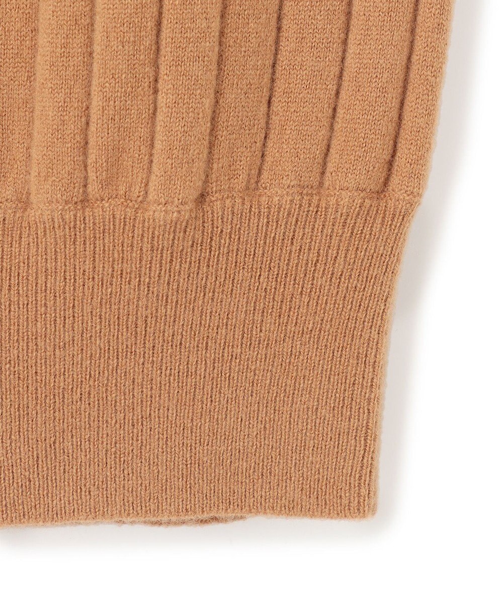 23区 S セミウーステッド モックネック ニット 