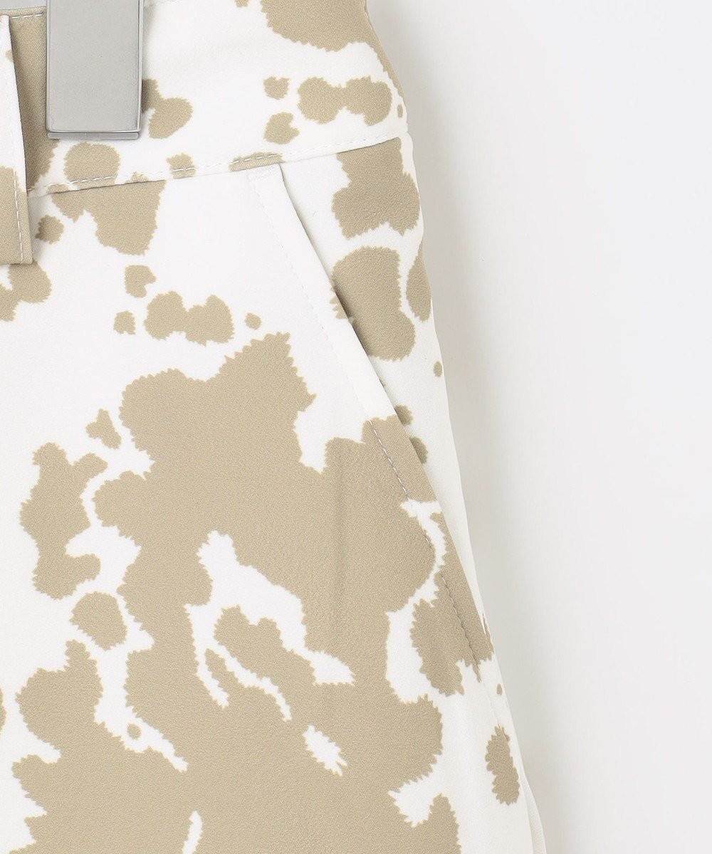 PW CIRCULUS 【WOMEN】【洗える】アニマルプリント バックプリーツ スカート ゴルフウェア レディース 