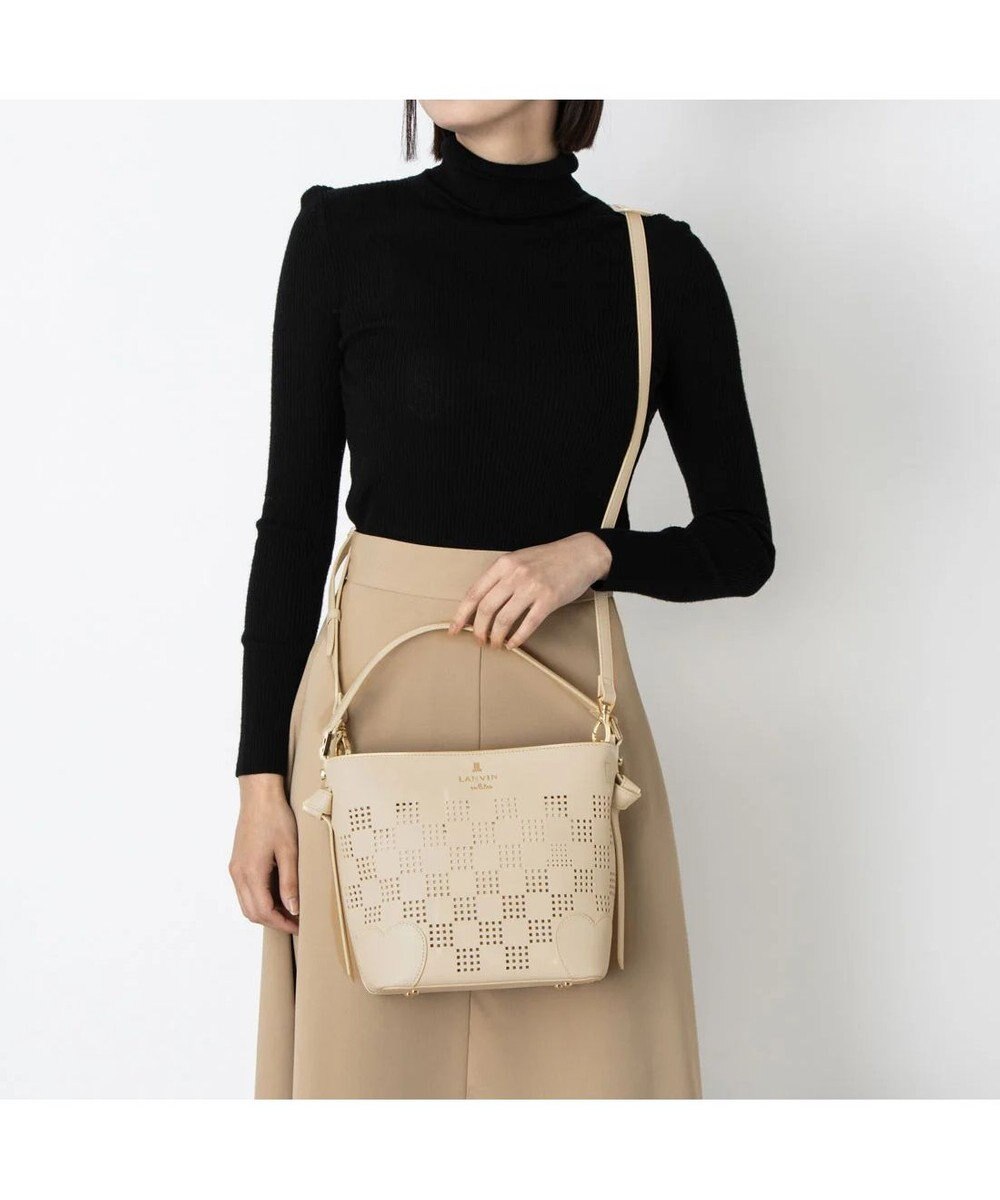 LANVIN en Bleu ペルフォレ 2wayバッグ 