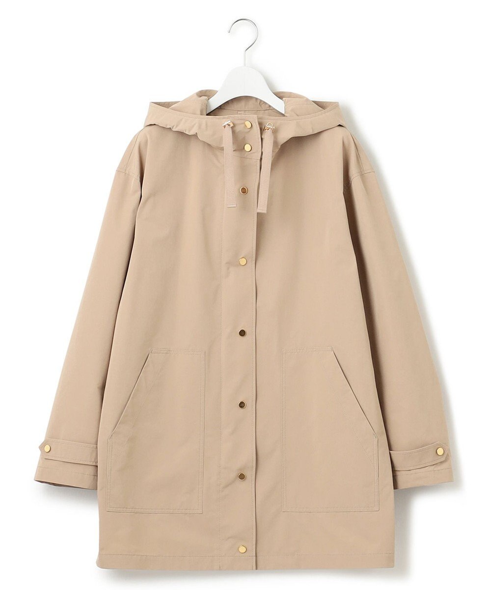 23区 L 【洗える/撥水加工】ブライトウェザークロス フーテッド アウター 