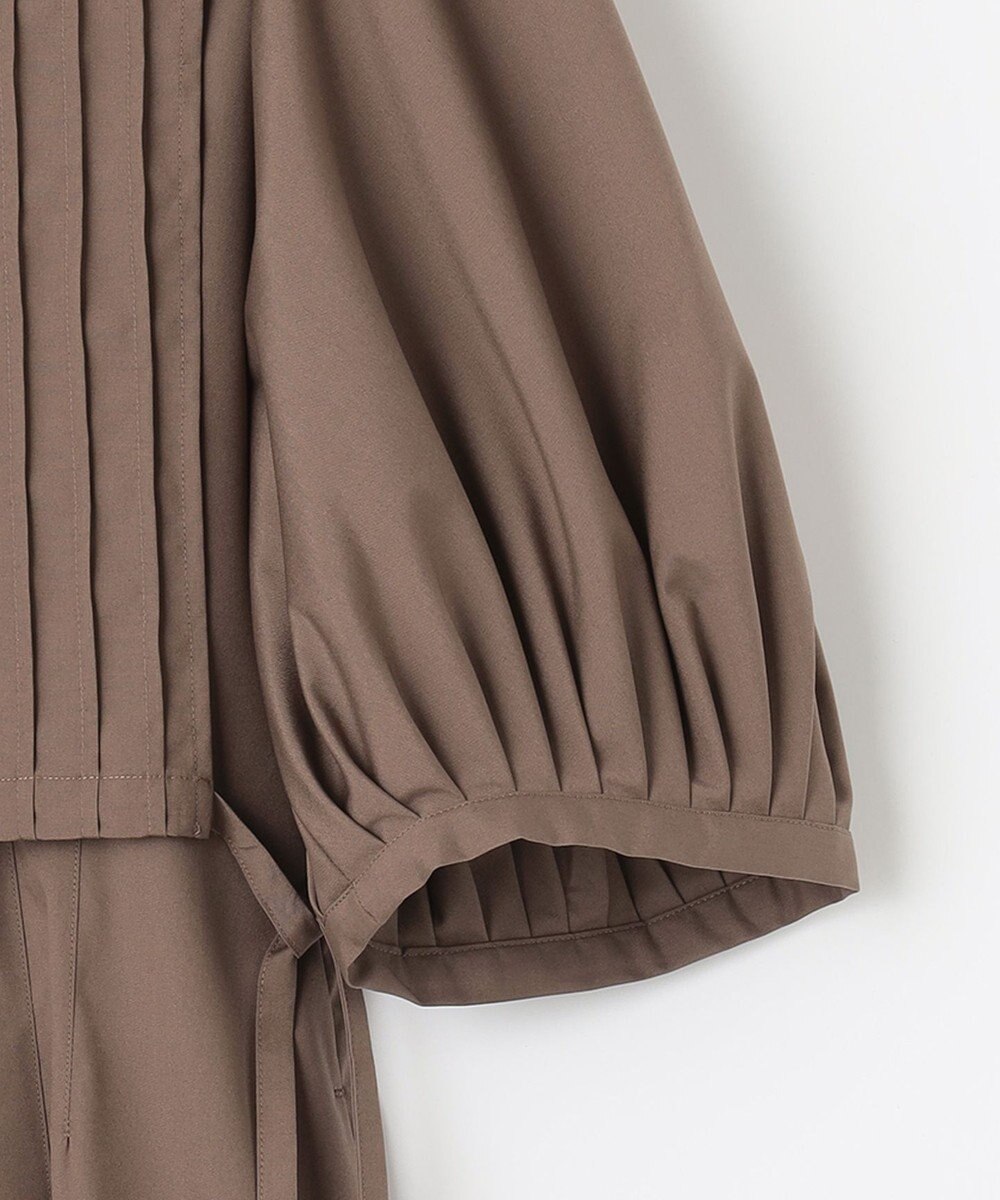 #Newans 【洗える】ピンタックベストコンビワンピース 