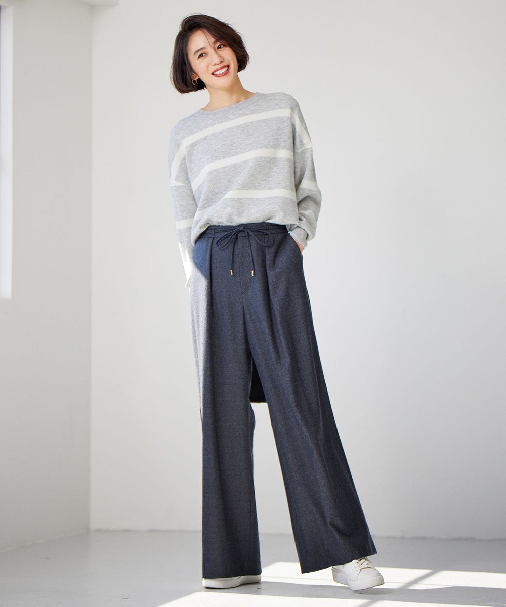 自由区 【WEB&一部店舗限定】スムージーカラー ニット 