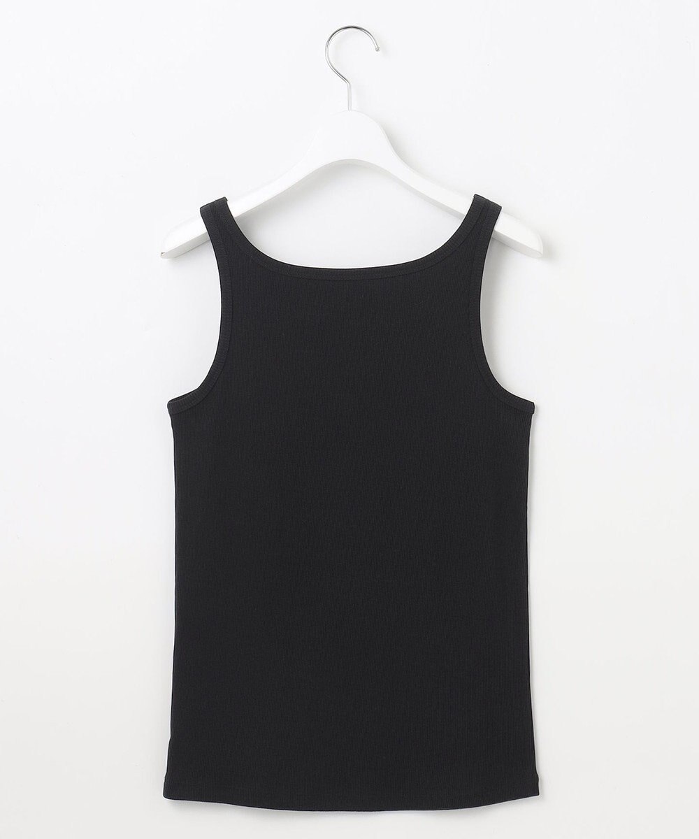 自由区 【洗える】ソフトリブテレコ タンクトップ 