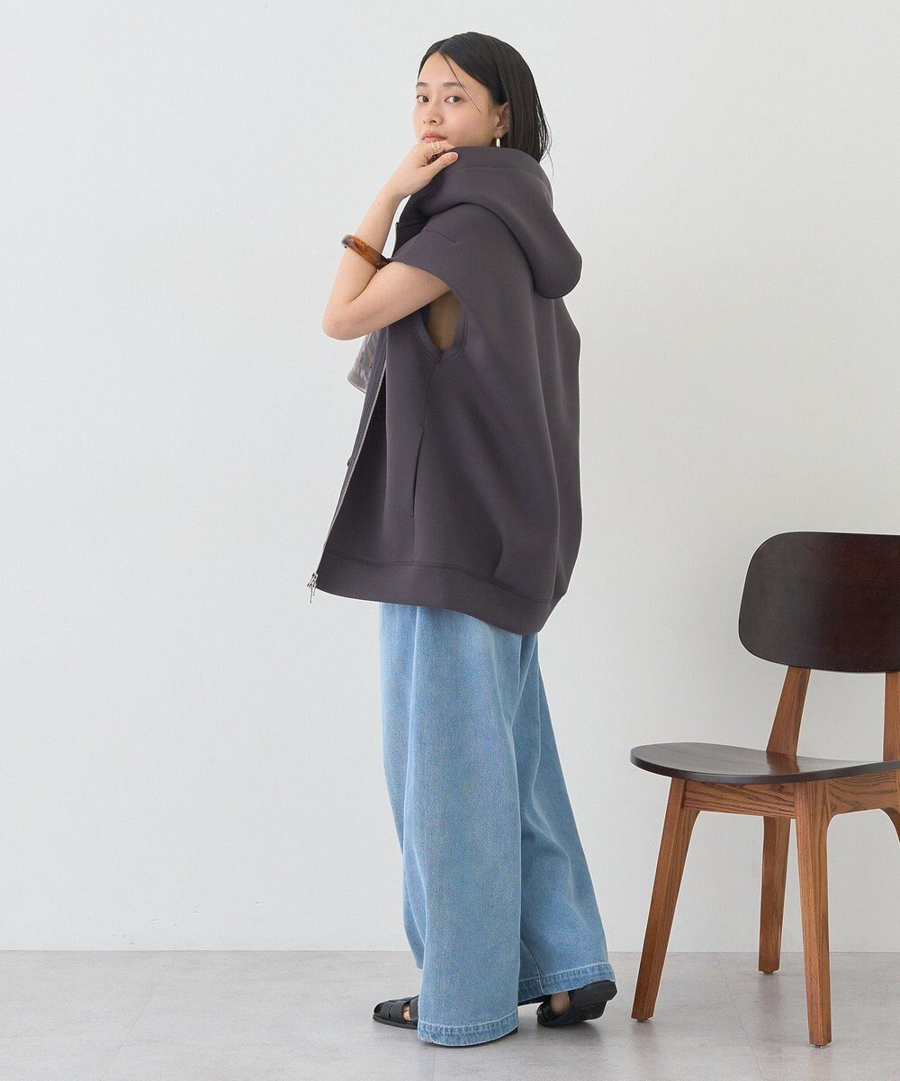 AMERICAN HOLIC ポンチZIPフーディーベスト 