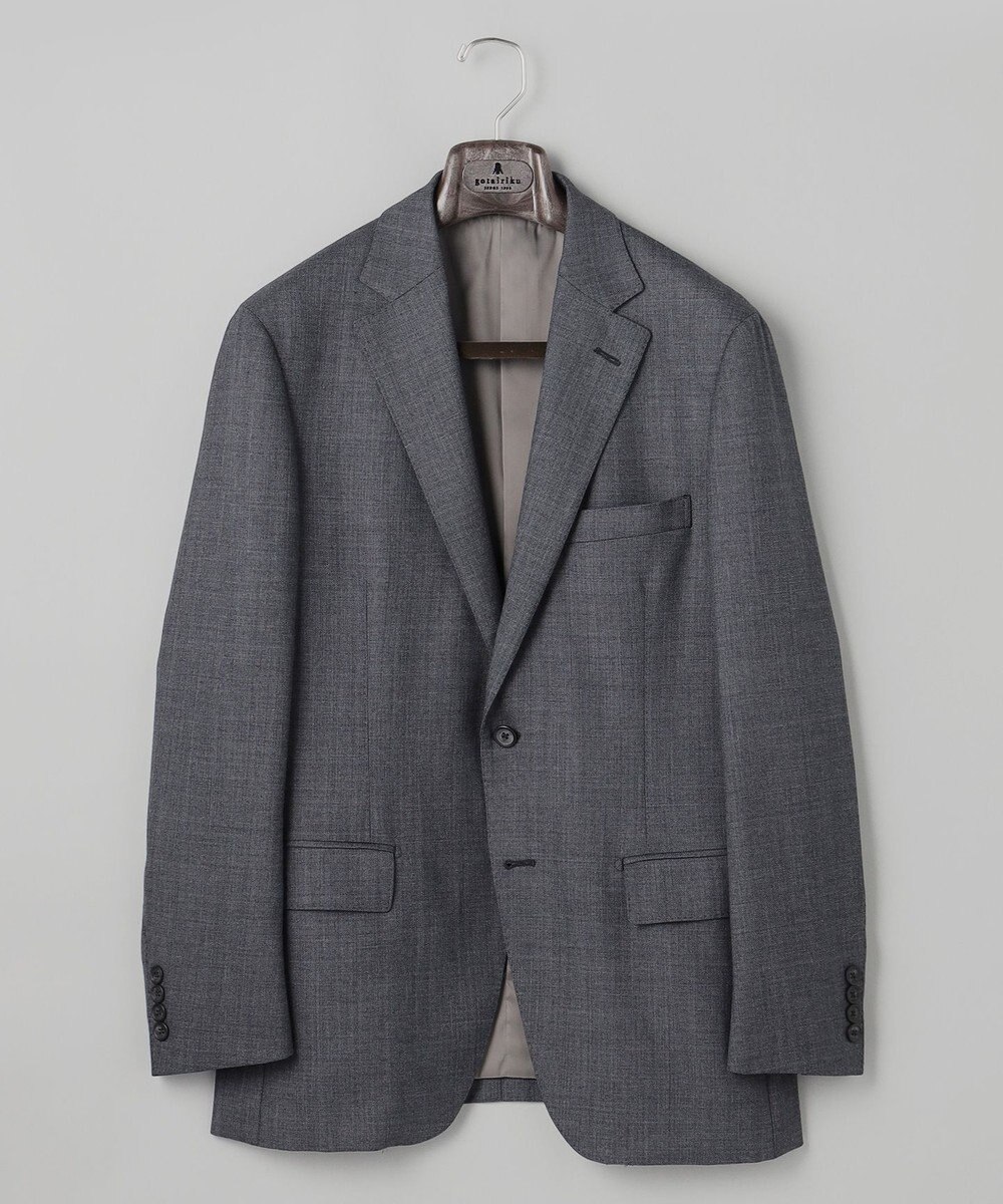 GOTAIRIKU セットアップ対応【洗える/ストレッチ/シワになりにくい】ZERO TRIA ウォッシャブルジャケット_ウール100% 
