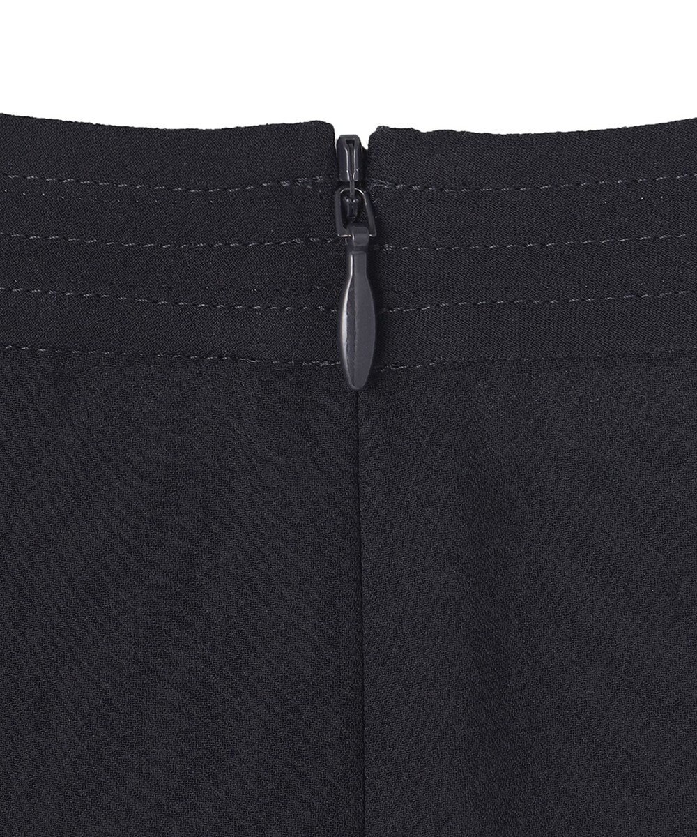 23区 【洗える】バックサテンアムンゼン ネックステッチ ブラウス 