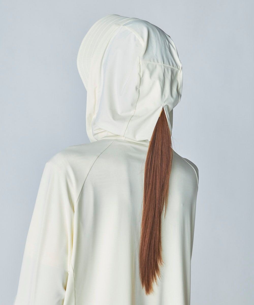 FILA GOLF／marie claire 【marie claire SPORT】スーパーナイロンクール｜フード付きUVラッシュガード 