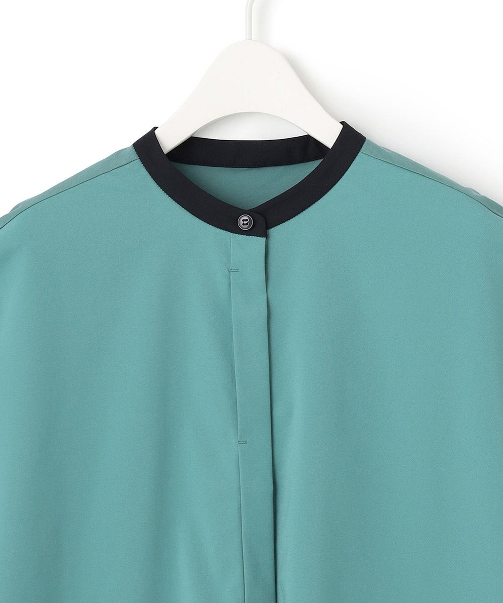 ICB L 【洗える】 タイプライタージャージーコンビ カットソー 