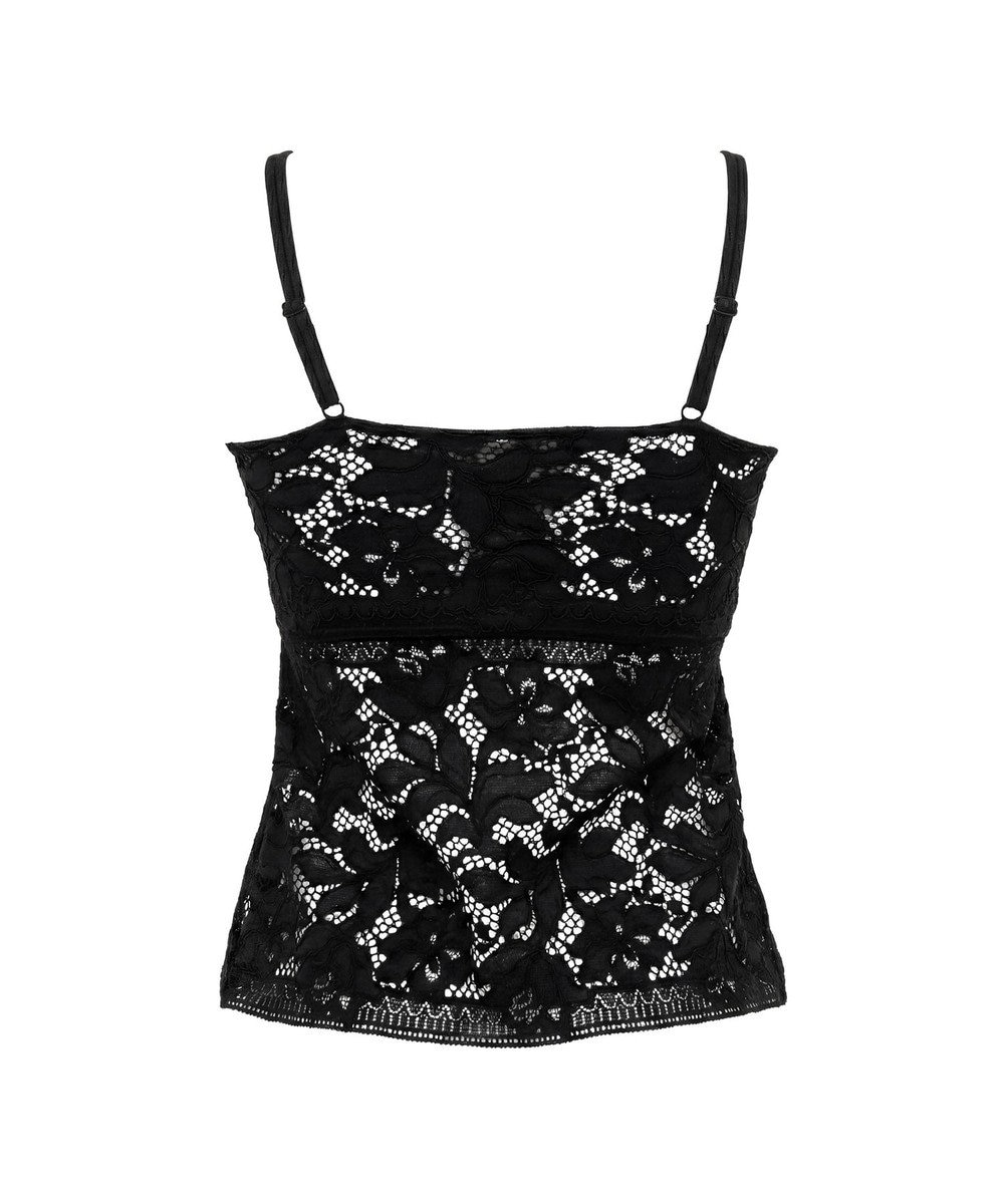 BRADELIS New York 【BRADELIS New York】レーシィブラキャミ26S1 カップ付き ブラトップ 補正下着 ノンワイヤー 