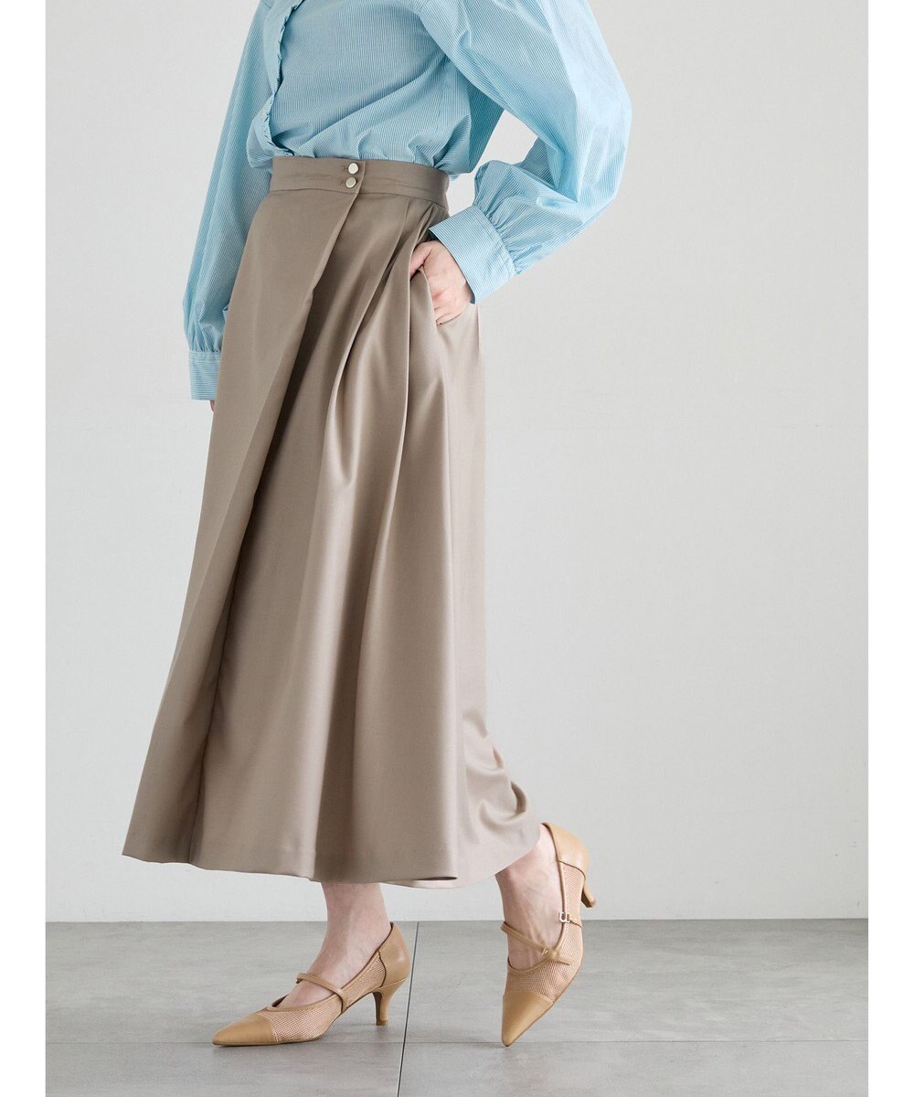 Te chichi アシメタックフレアスカート 