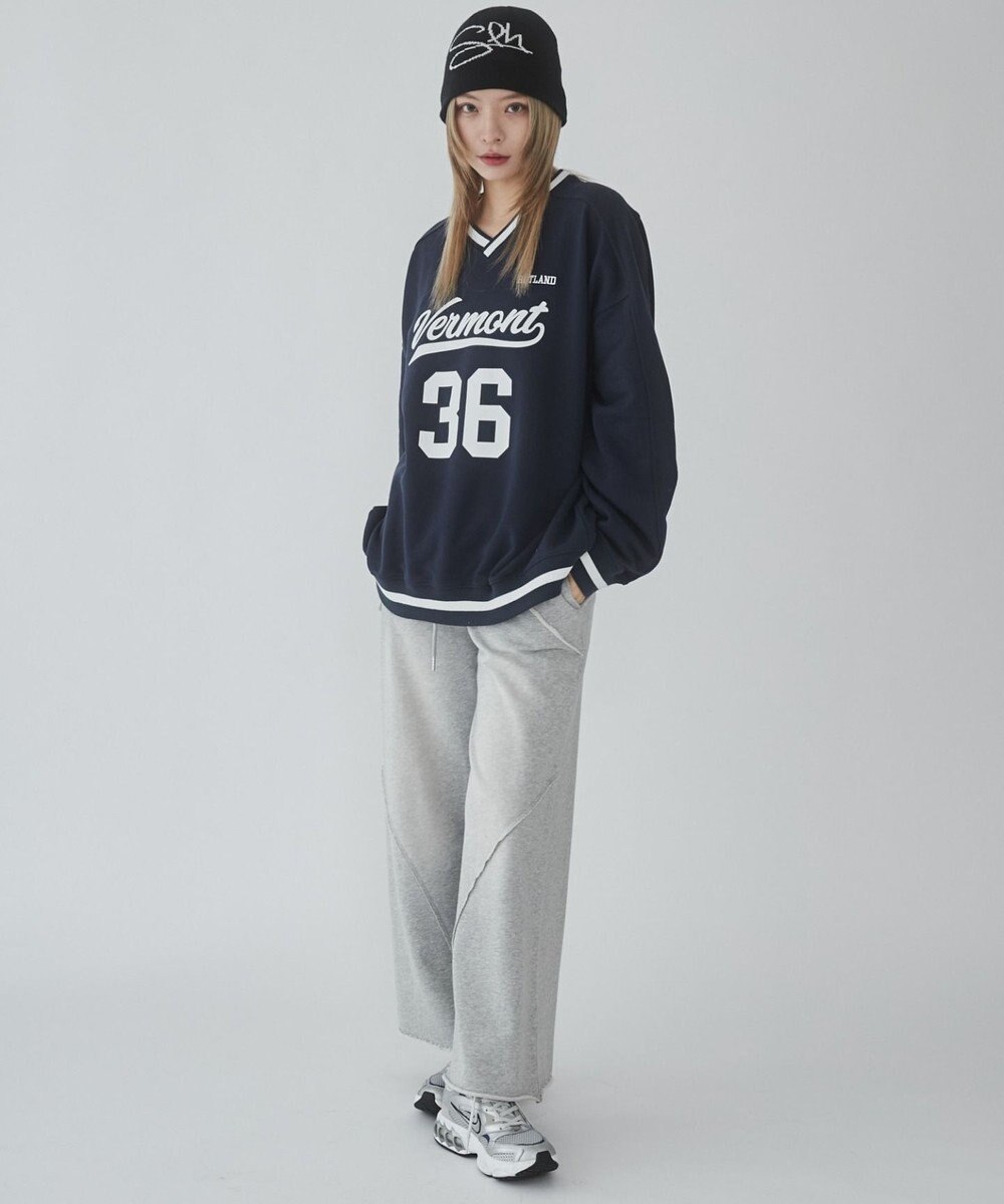 WEGO 【ユニセックス着用ITEM】ナンバリングプルオーバー 