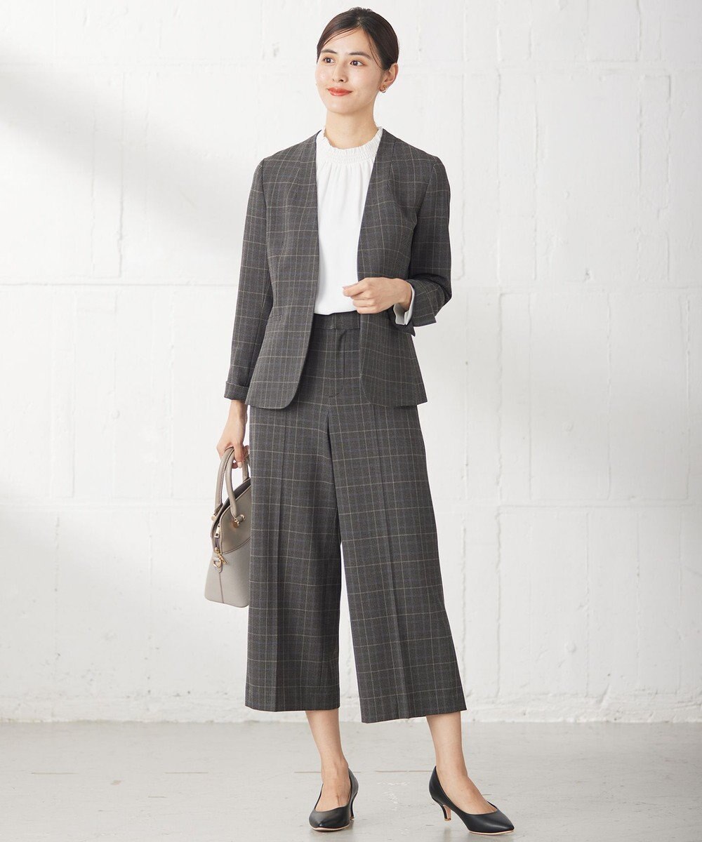 ANY SIS S 【シリーズ累計7万本突破！】サーモ2WAYストレッチ ワイドパンツ 