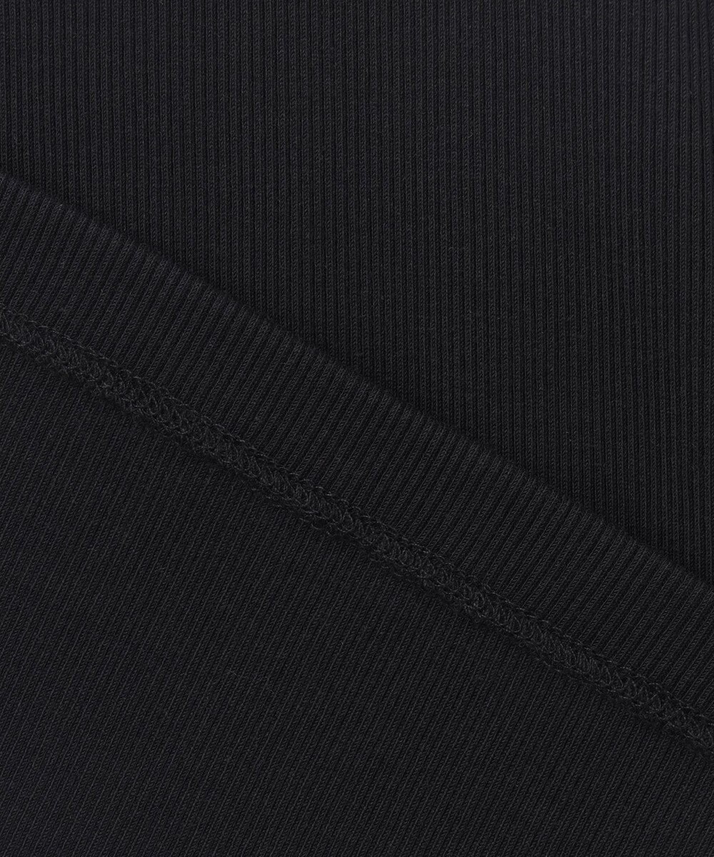 自由区 【洗える】ソフトリブテレコ タンクトップ 