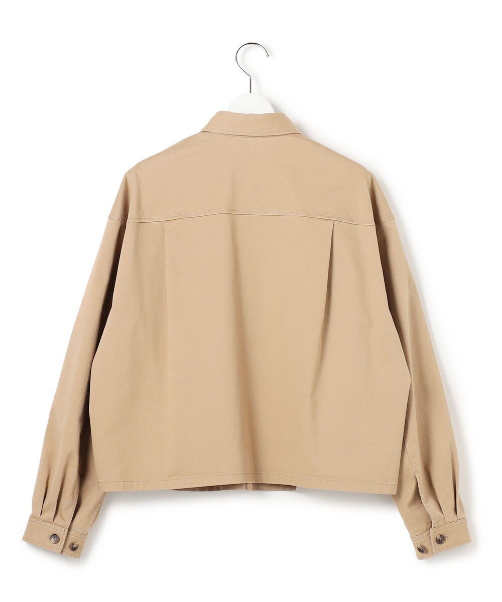 23区 L 【先行予約】ストレッチギャバ チノ ショート シャツジャケット 