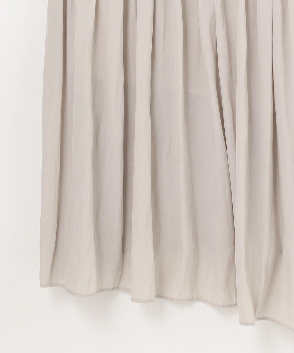 GRACE CONTINENTAL ネックレス付ティアードドレス 