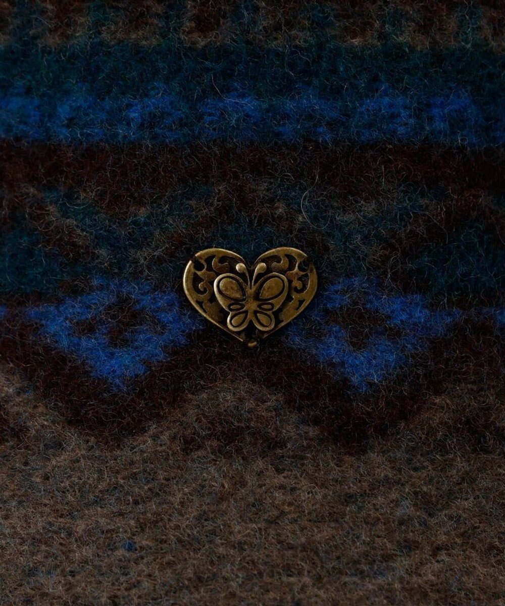 AURORA 【 ANNA SUI（アナ スイ）】ノルディックバスククロッシェハット 