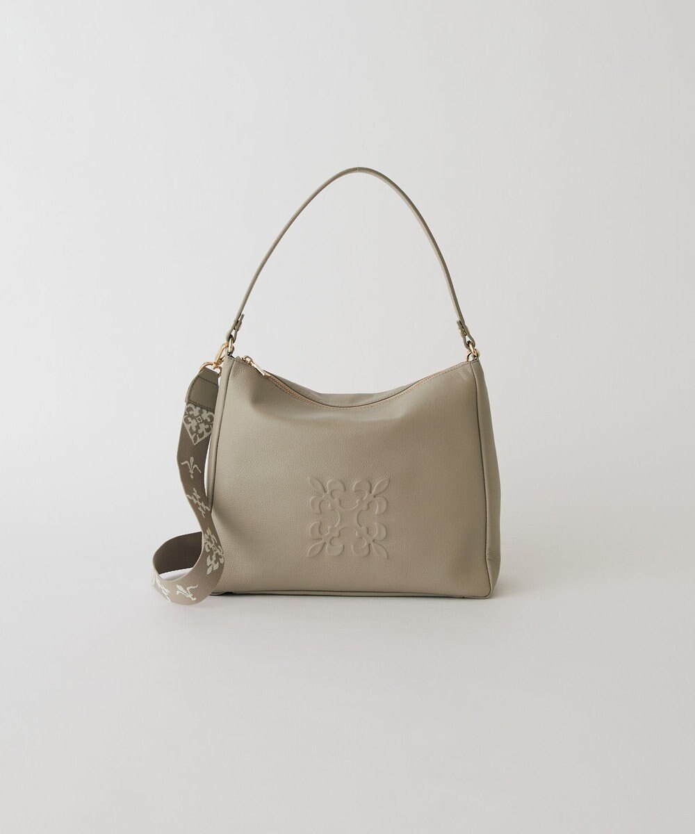 russet エンボスモノグラム2WAYショルダーバッグ(CE-1692) 