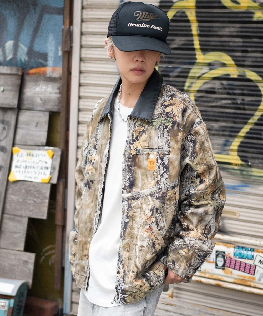 WEGO 【25年秋冬新作/MLサイズ展開】ワーカーズZIPジャケット 