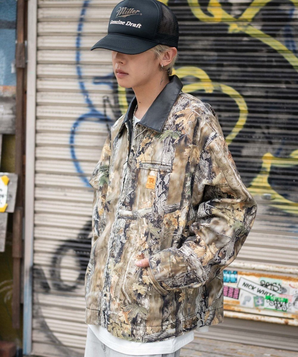 WEGO 【25年秋冬新作/MLサイズ展開】ワーカーズZIPジャケット 