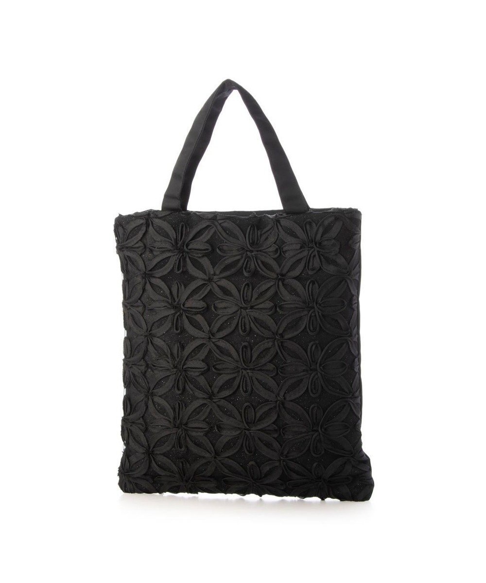 UNBILLION VERYコラボ カシュカシュ cachecache /シフォンモチーフ柄トート 