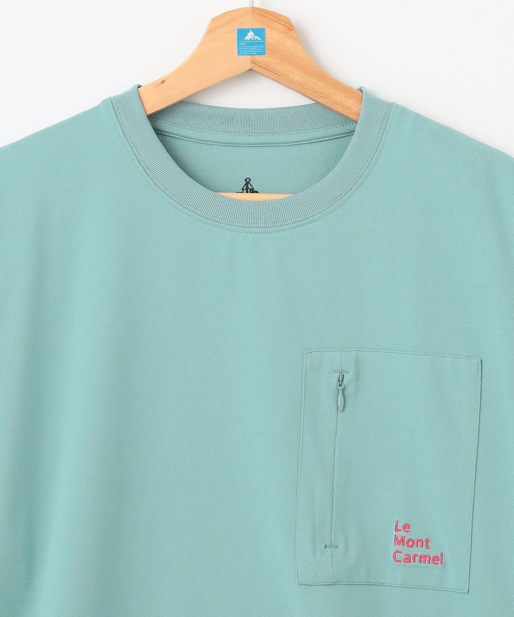 SHARE PARK MENS 【UVカット・吸水速乾・ストレッチ・軽量 】バックプリントポケットTシャツ（L・XLサイズ） 