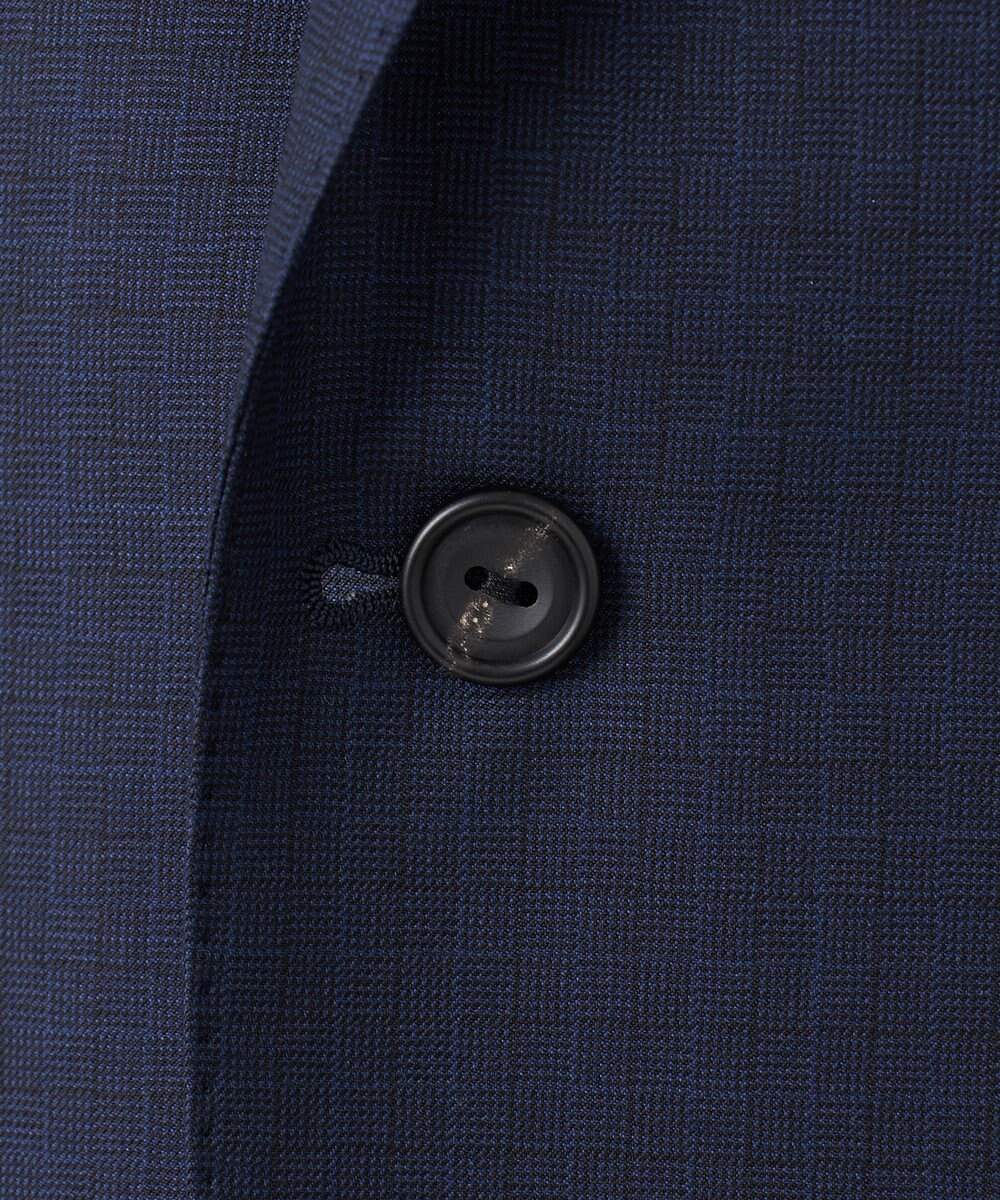 GOTAIRIKU WEB&一部店舗限定【DORMEUIL/ドーメル】IMPERIALJADE/インペリアルジェイド 通年 3ピーススーツ（ネイビー×格子） 