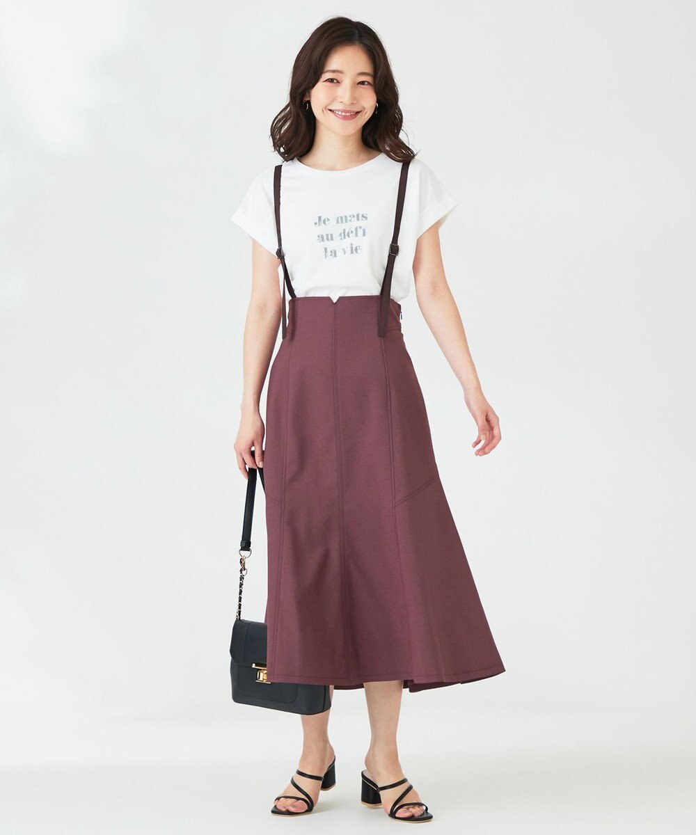 洗える】カラーMIXシャンブレー スカート / any SiS | ファッション