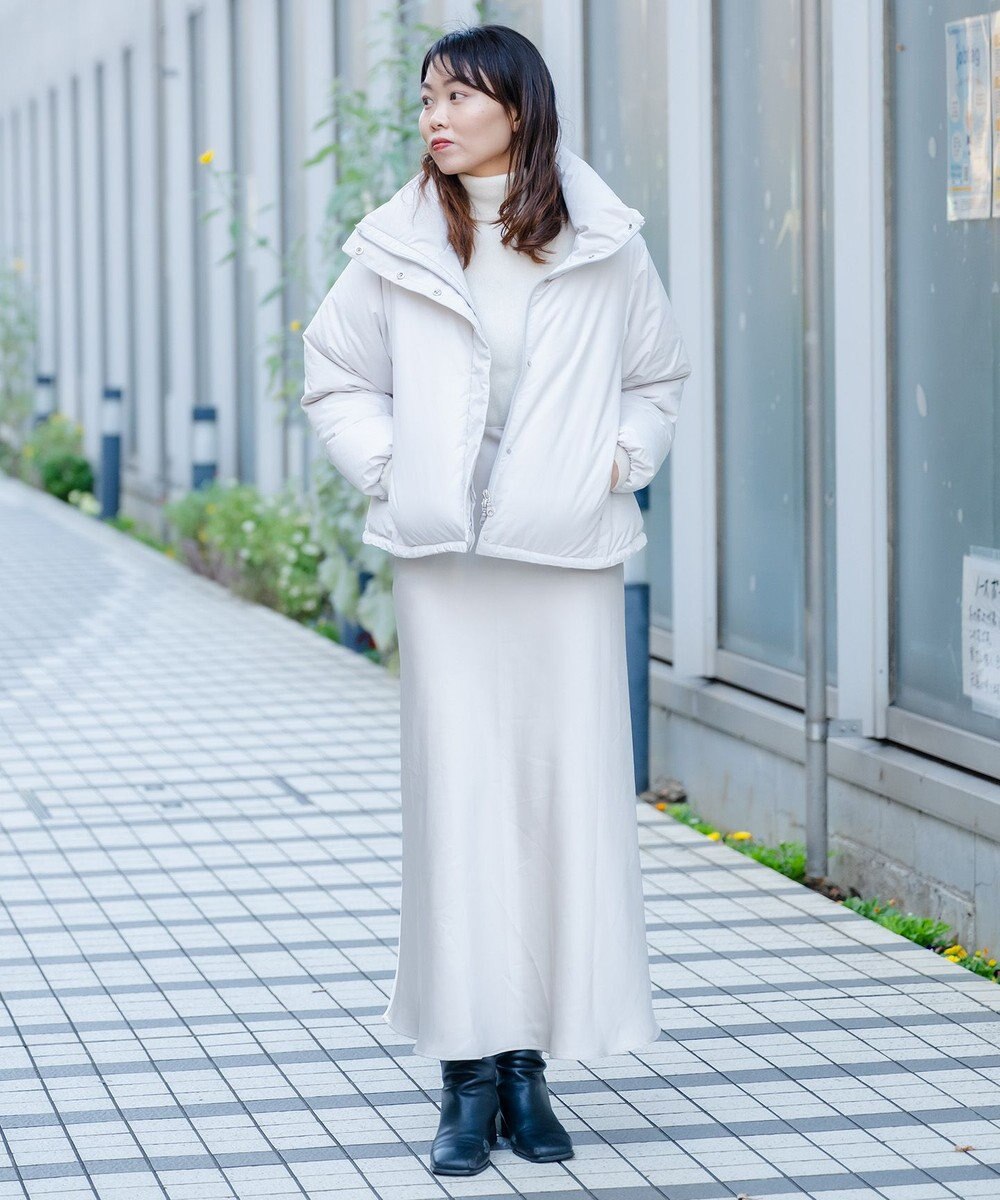 KWD 【日本製/高品質ダウン】STAND COLLAR DOWN BLOUSON ダウンブルゾン 