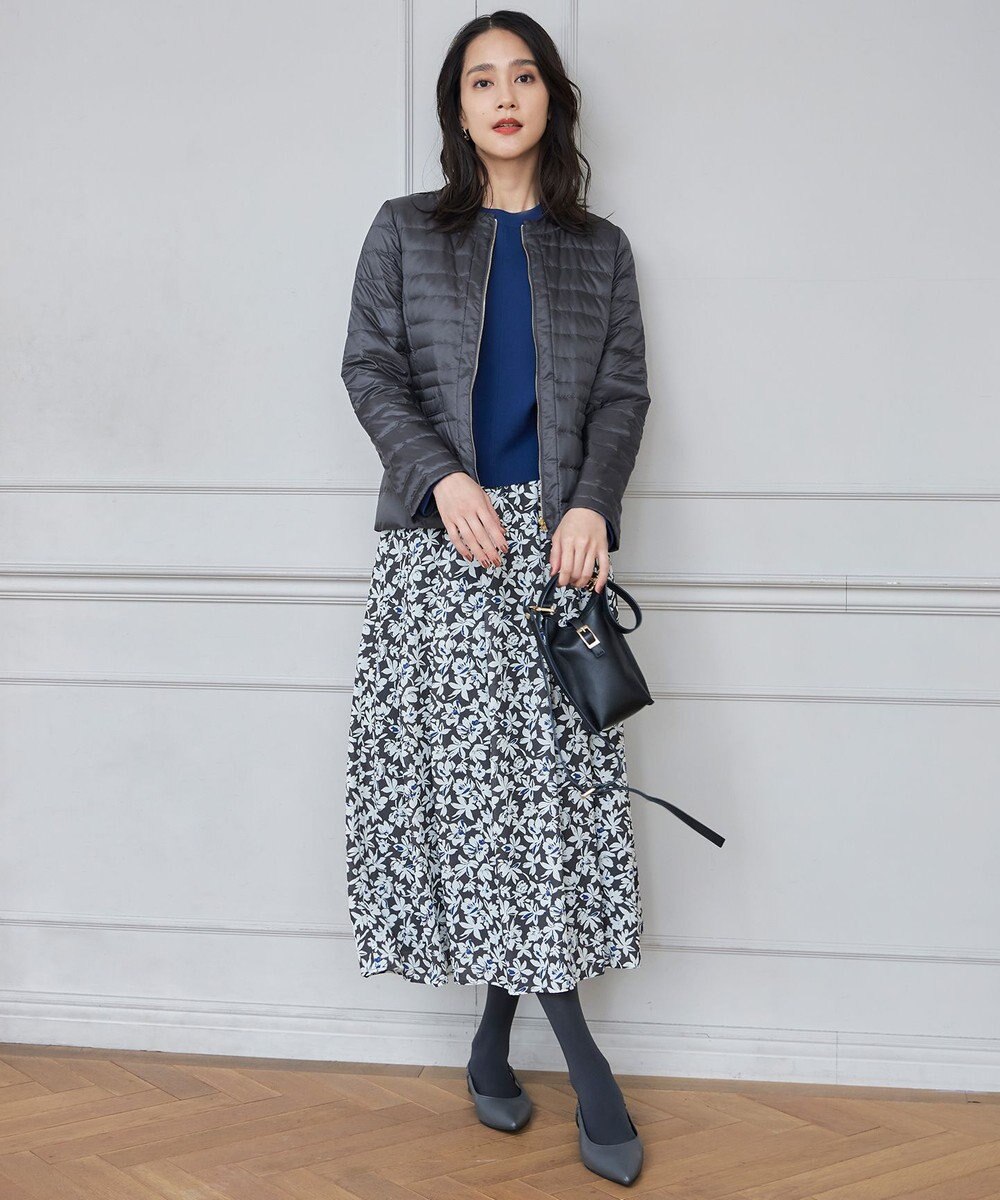 自由区 S 【洗える】リバーシブルライトダウン ジャケット 