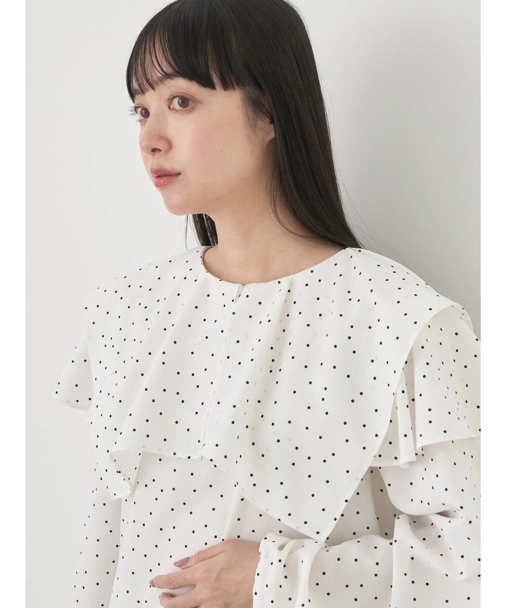 earth music&ecology ビッグカラーブラウス 