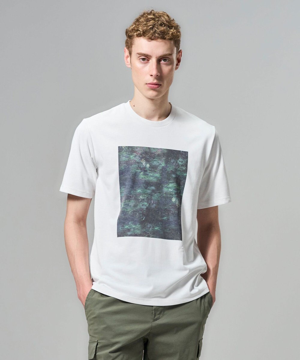 JOSEPH HOMME 【新柄】インプレッションアートＴ　クルーネックTシャツ 