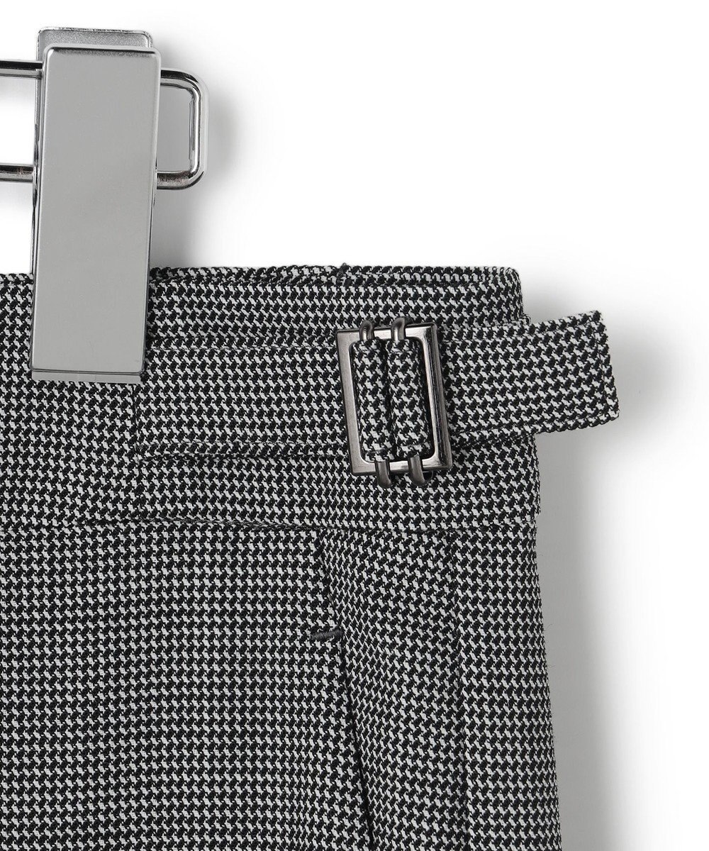 ICB 【UVカット・洗える】ウール2WAYストレッチ ワイドパンツ 