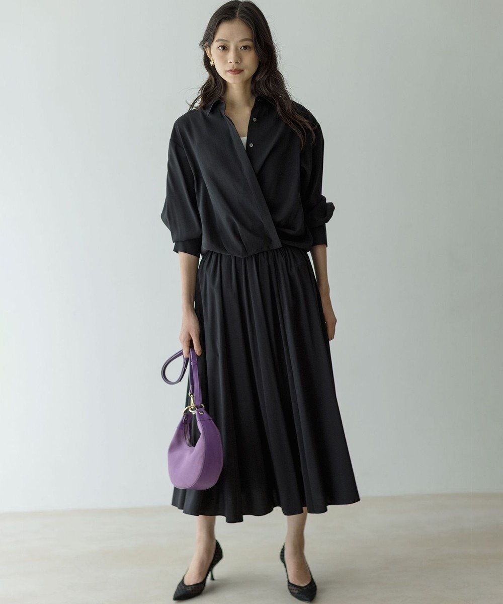 組曲 【レングス調整可能】バウンディングシャーティングスカート 