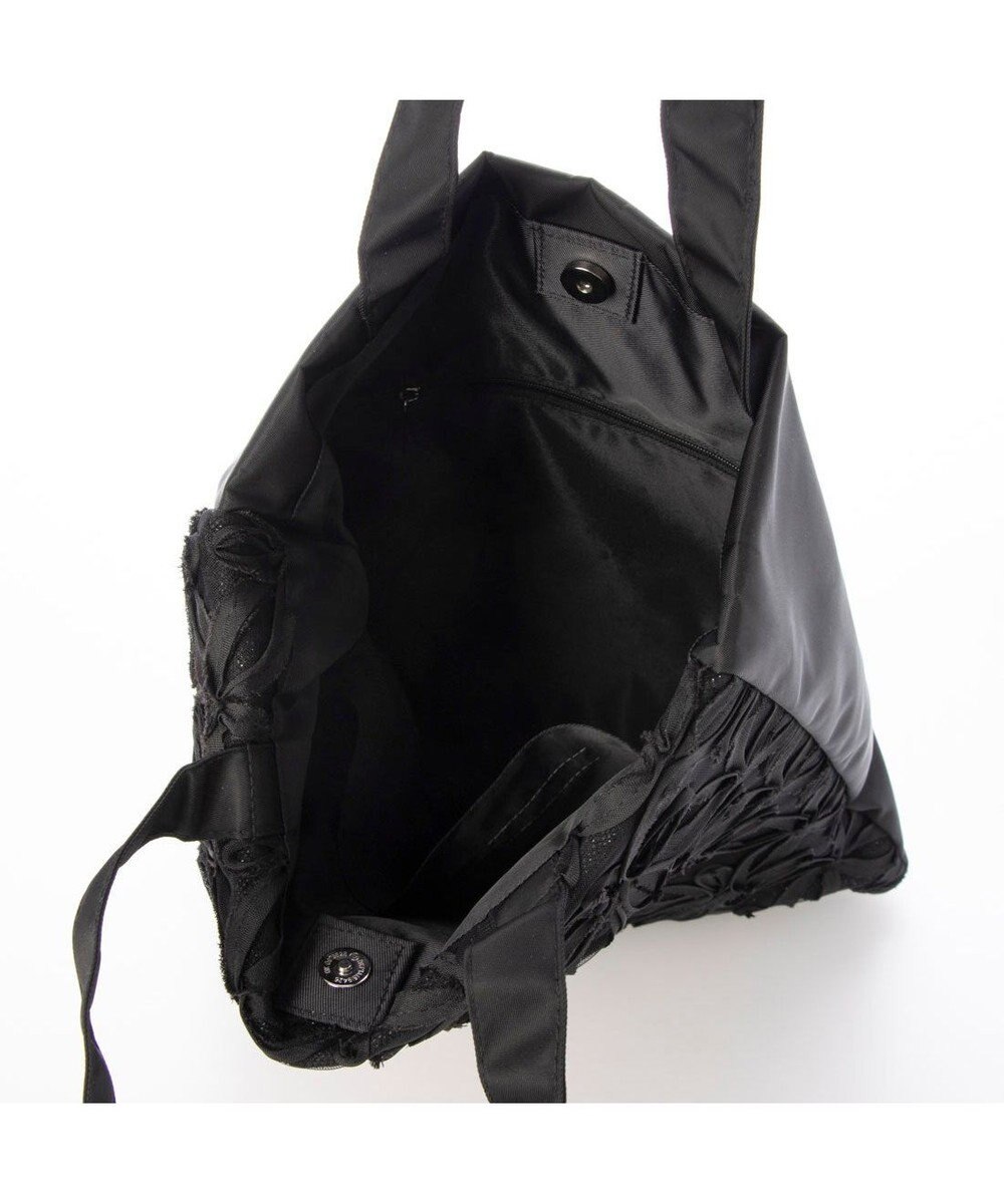 UNBILLION VERYコラボ カシュカシュ cachecache /シフォンモチーフ柄トート 