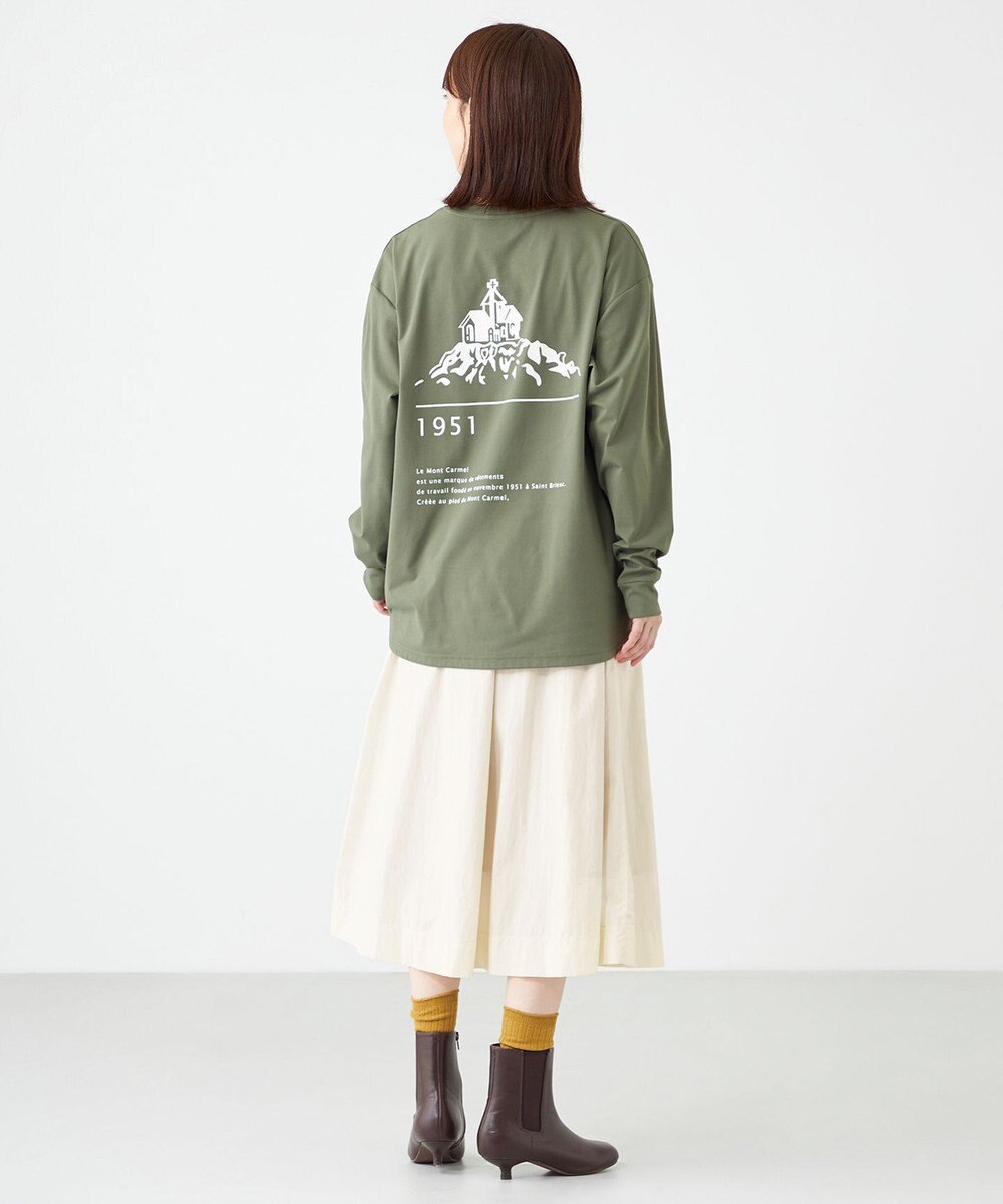 SHARE PARK LADIES 【UNISEX】吸水速乾 LMCバックプリントロングスリーブTシャツ（S・Mサイズ） 