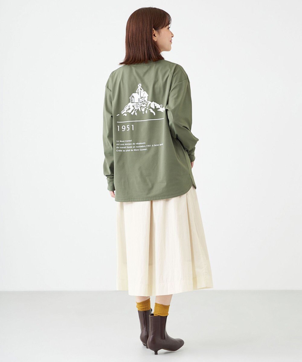 SHARE PARK LADIES 【UNISEX】吸水速乾 LMCバックプリントロングスリーブTシャツ（S・Mサイズ） 