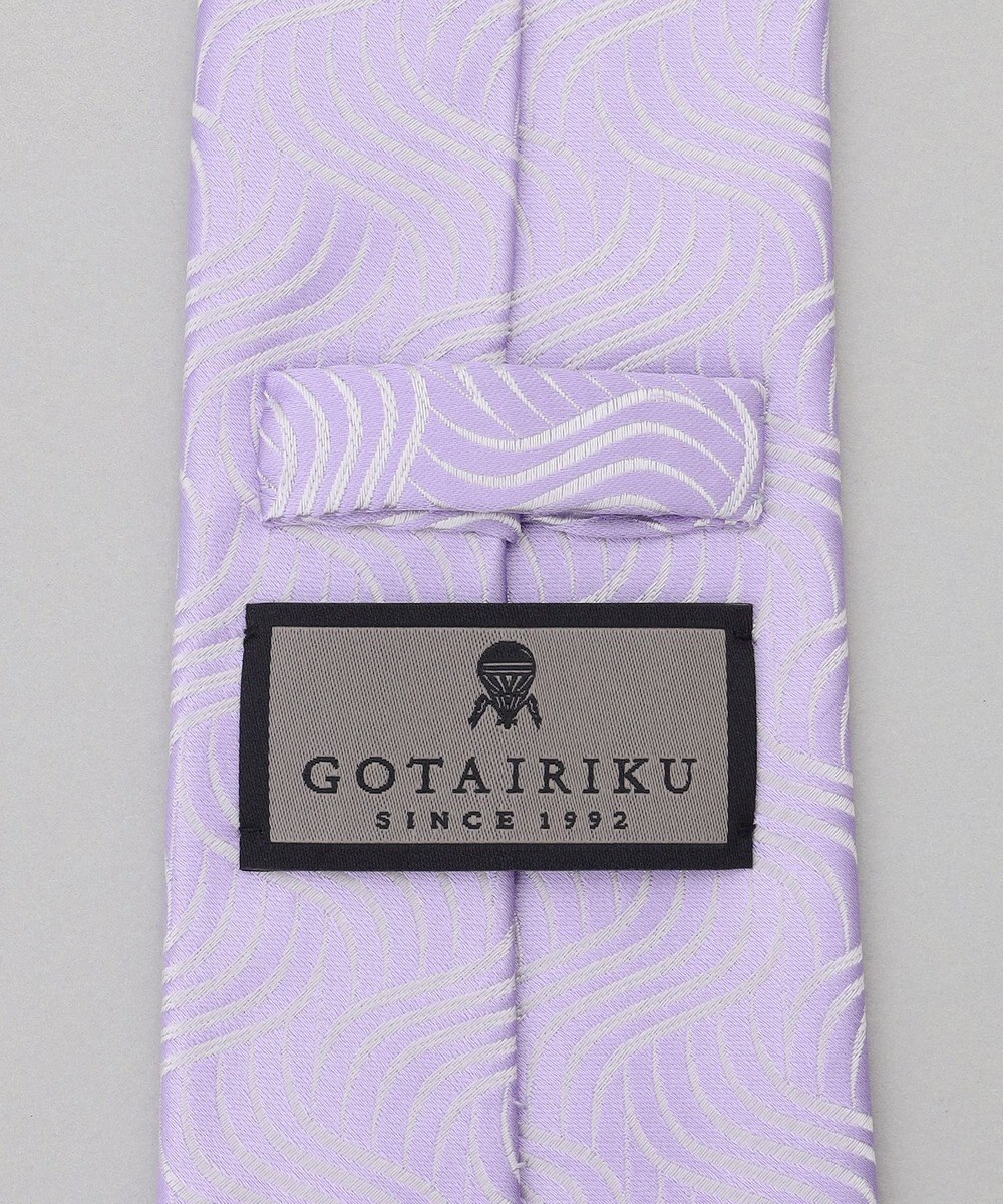 GOTAIRIKU GOTAIRIKU別注【MANTERO/マンテロ】ネクタイ_ウェイブ柄 