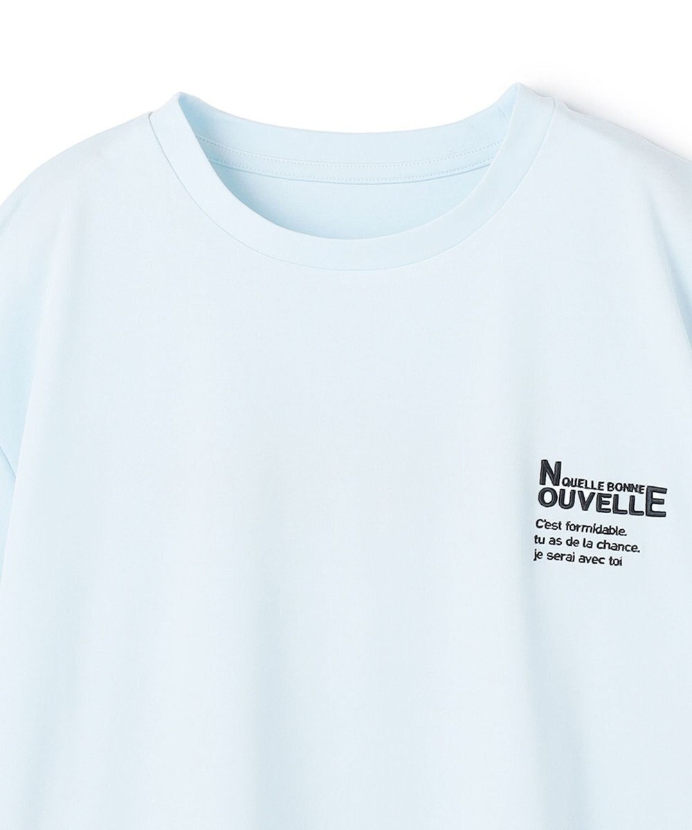 UNFILO 【VERY掲載】BEAUTY FORM-T cotton ロゴ ハーフスリーブ Tシャツ 