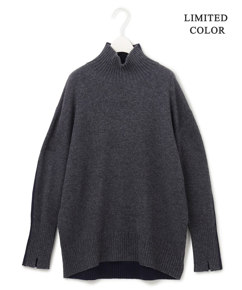ICB 【新色追加・WEB限定カラーあり】 ソフトカシミヤミックス ハイネックニット 