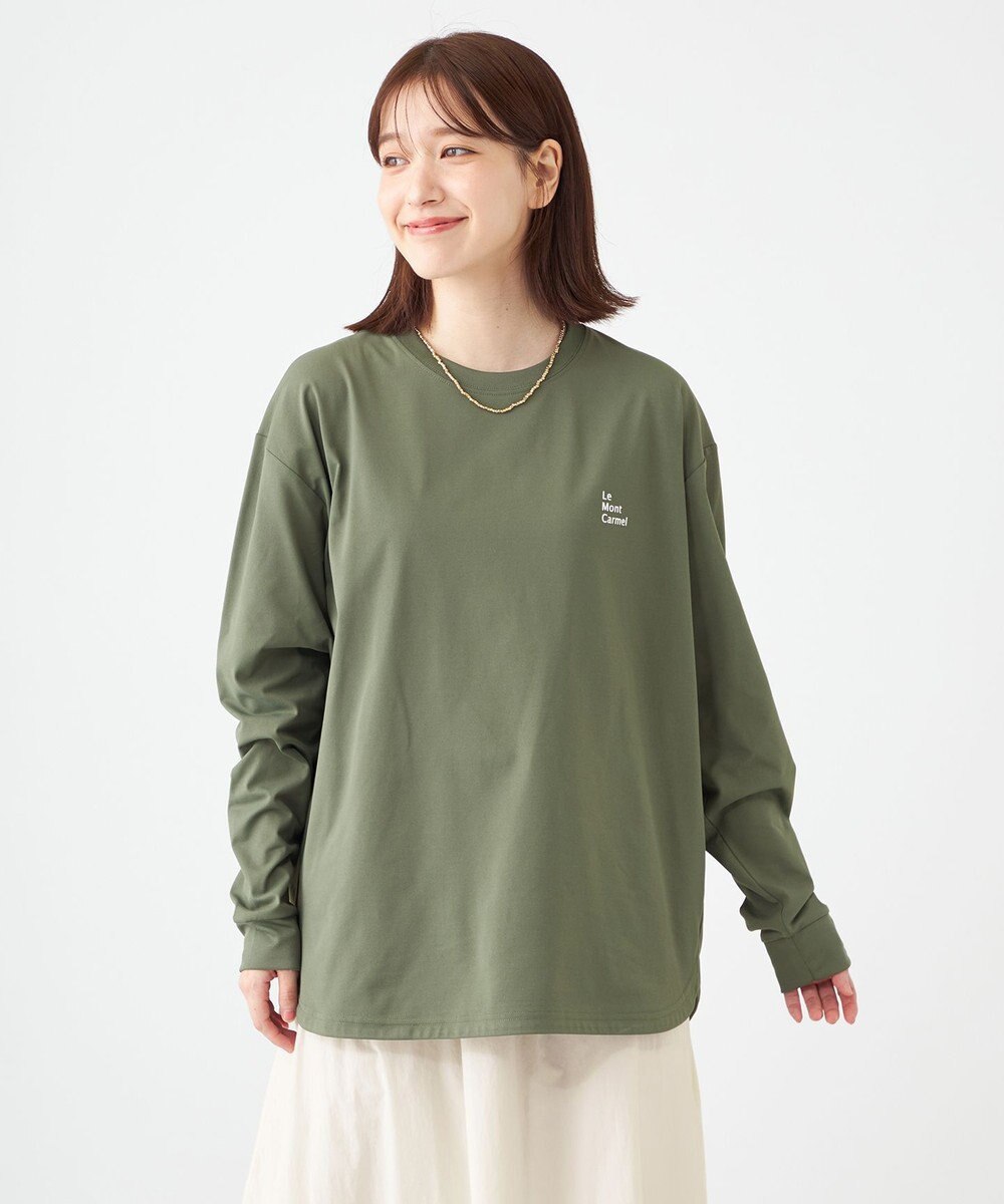 SHARE PARK LADIES 【UNISEX】吸水速乾 LMCバックプリントロングスリーブTシャツ（S・Mサイズ） 