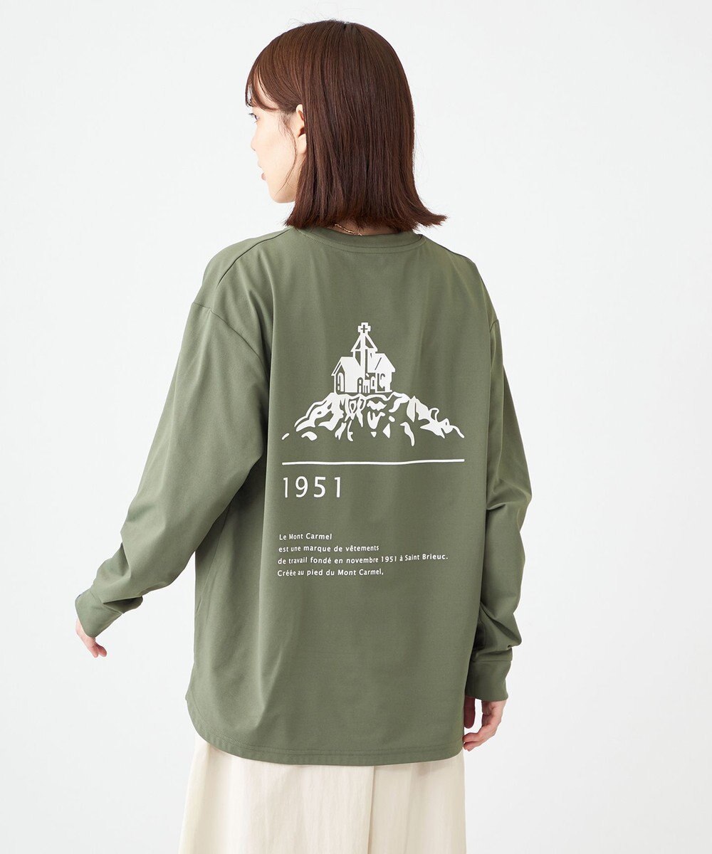 SHARE PARK LADIES 【UNISEX】吸水速乾 LMCバックプリントロングスリーブTシャツ（S・Mサイズ） 