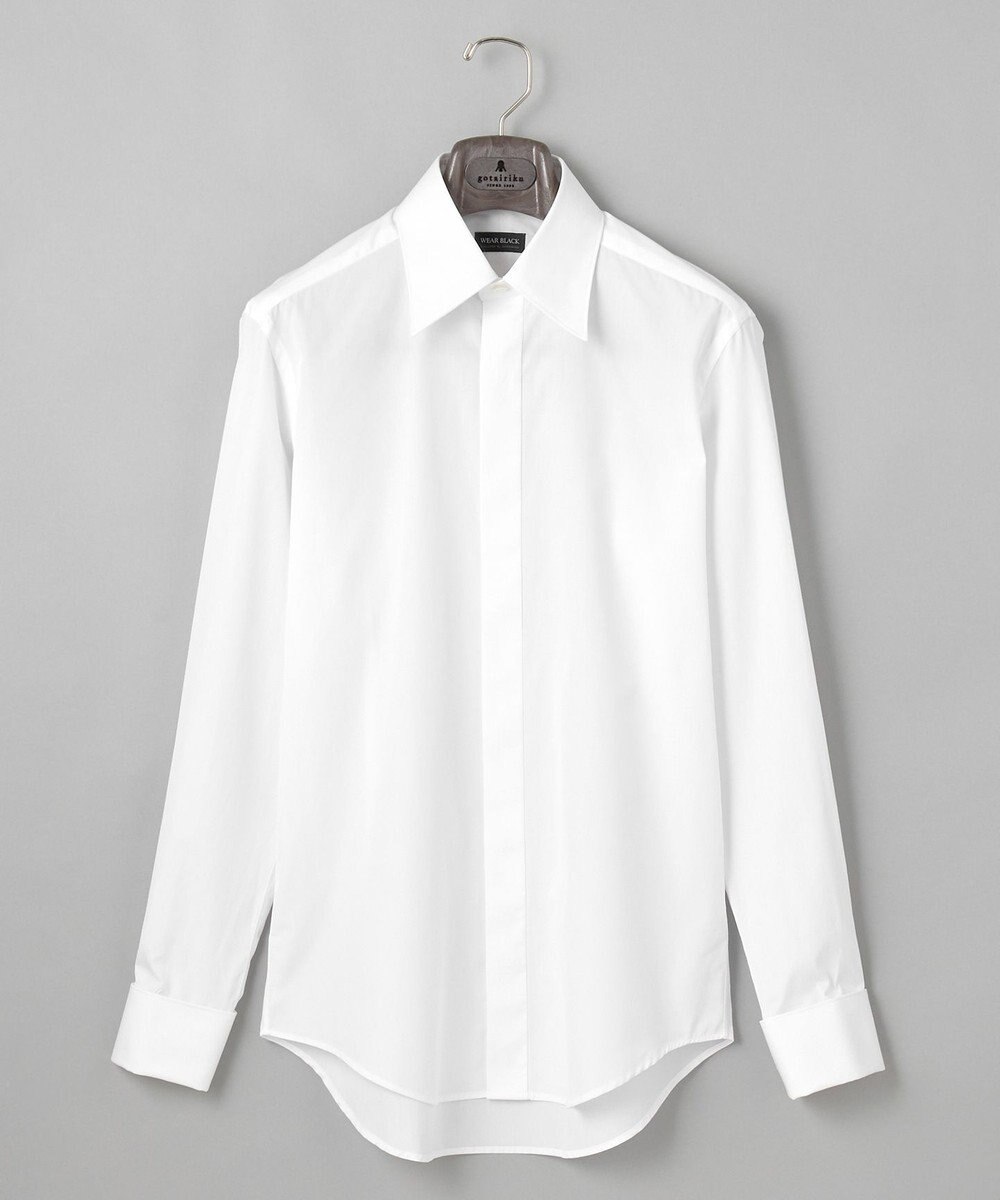 GOTAIRIKU 【WEAR BLACK】レギュラーカラー ダブルカフス ドレスシャツ 