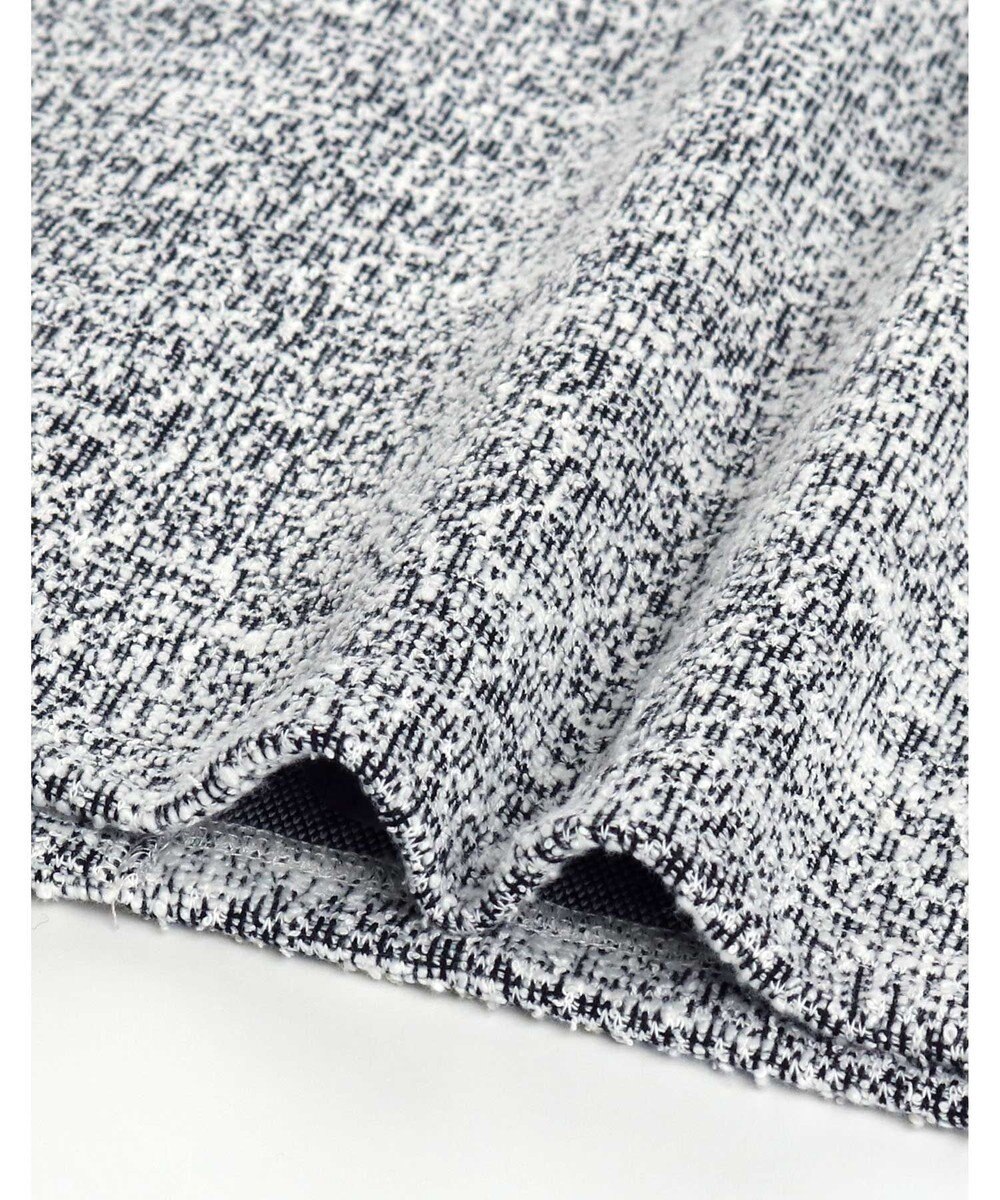 une nana cool 【綿混】カジュアルスラブツィード 長袖開襟パジャマ 