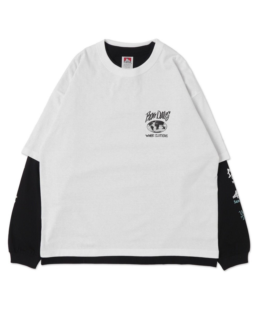 WEGO 【ユニセックス着用ITEM】別注BENDAVISアンサンブルグラフィックT 