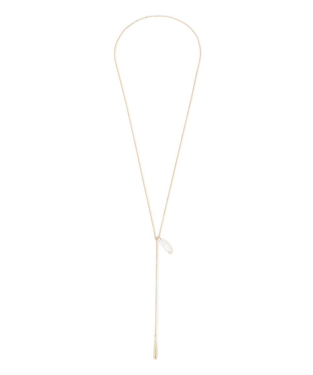 23区 淡水パール ラリエット ネックレス 